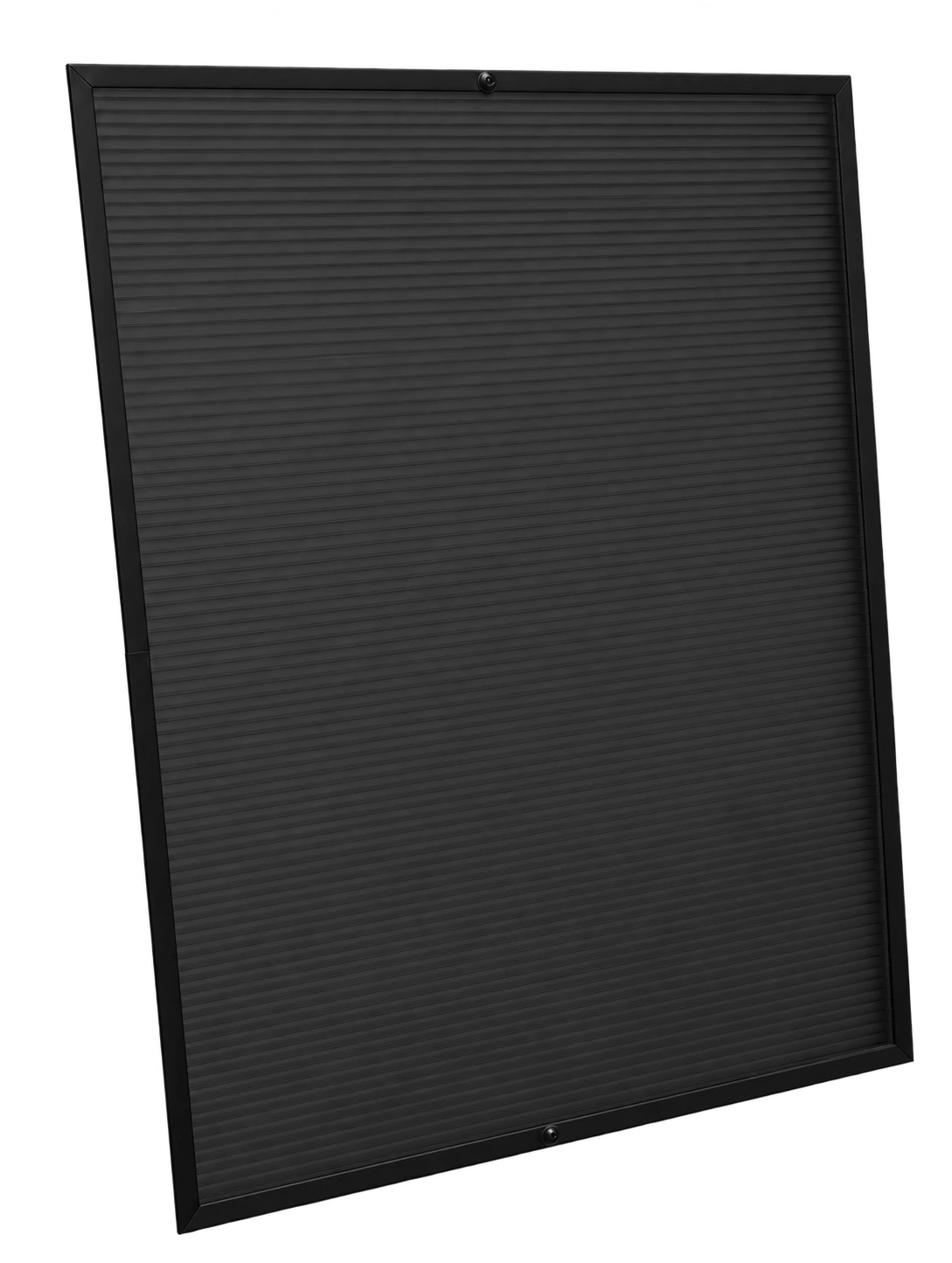 New-model front view of the Fullblack Outdoor 0.75 m² solar-air collector